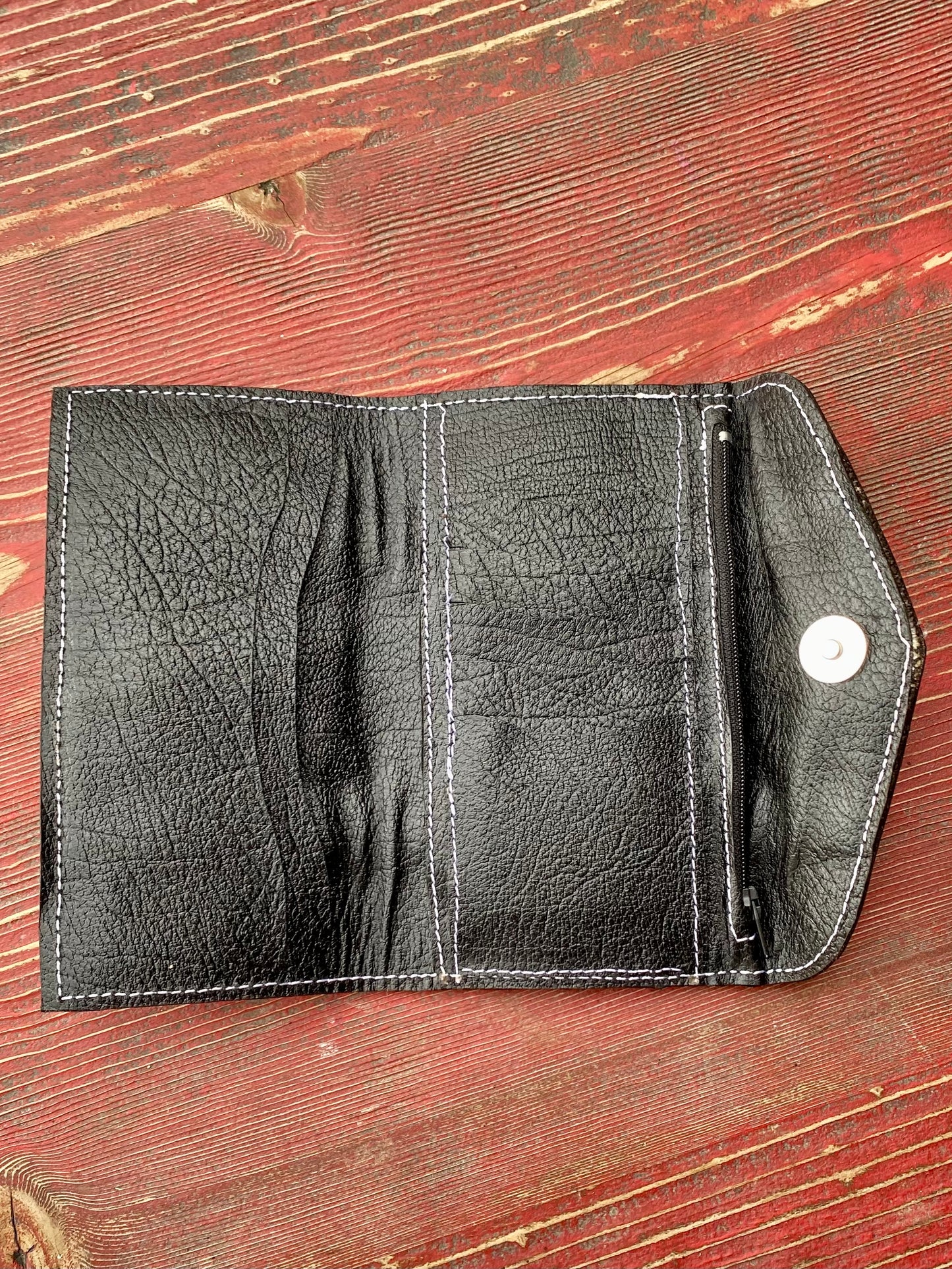 Scroll & Wool Deluxe Clutch