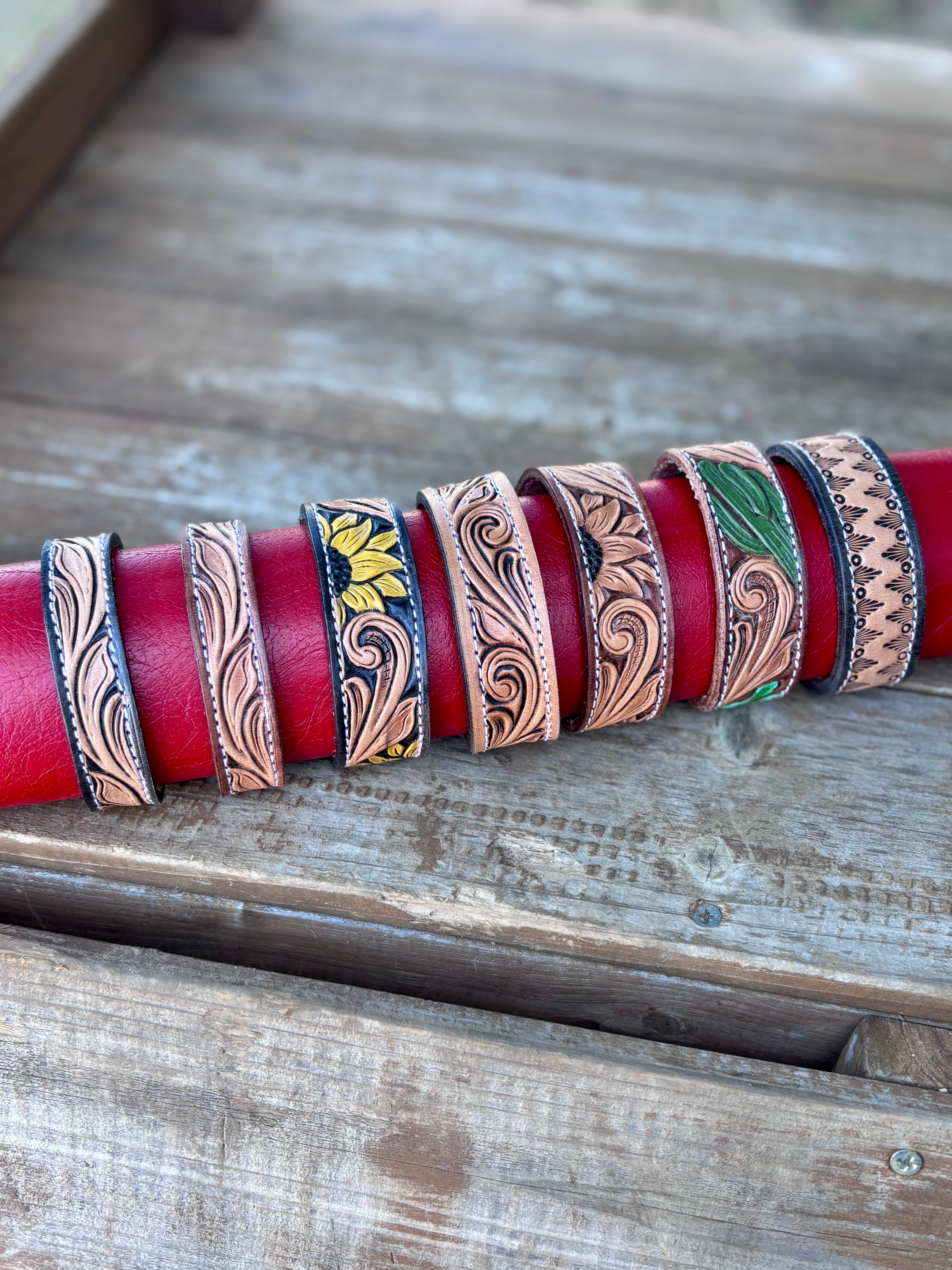 Snap Bracelet Cuffs – Angry Heifer Leather