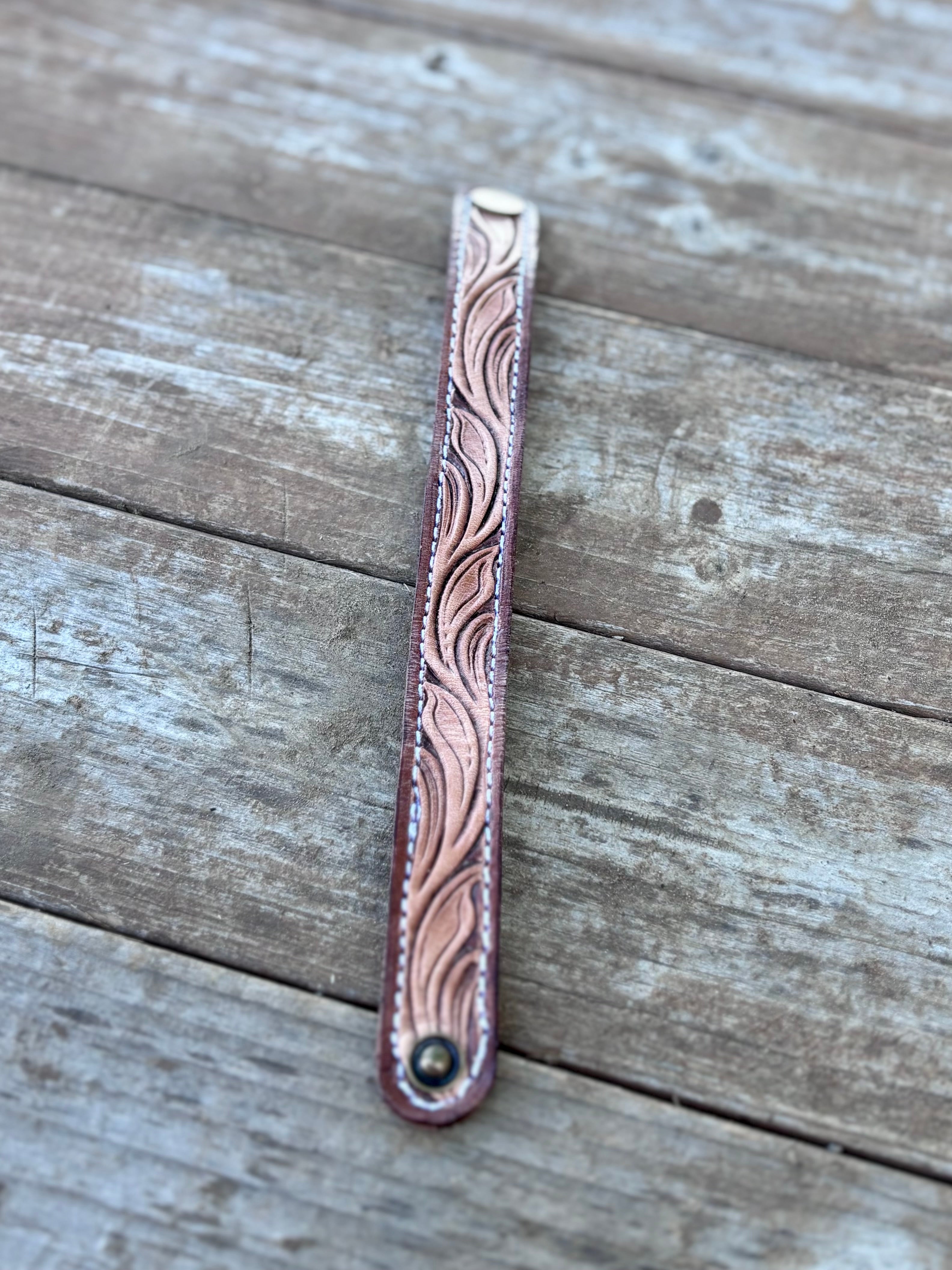 Snap Bracelet Cuffs – Angry Heifer Leather