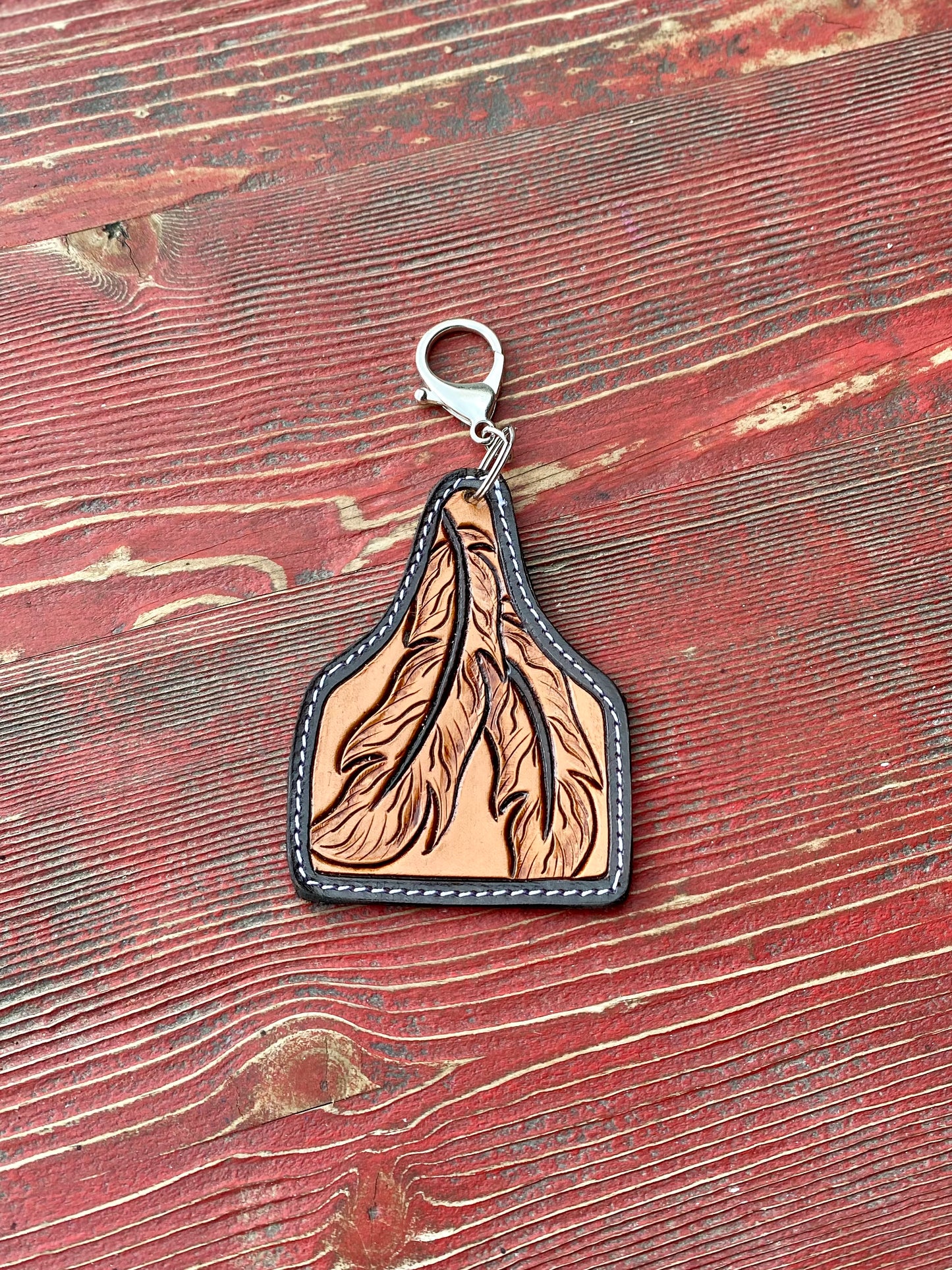 Ear Tag Keychain