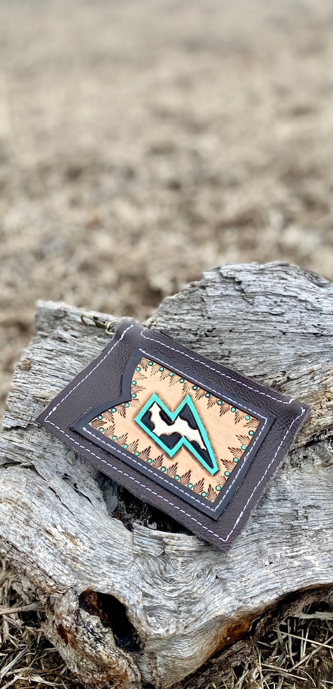 Zippered Card/Coin Wallet